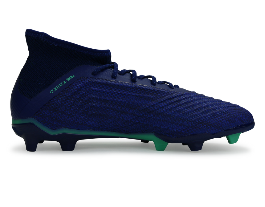 adidas Kids Predator 18.1 FG Uni Ink/Aero Green