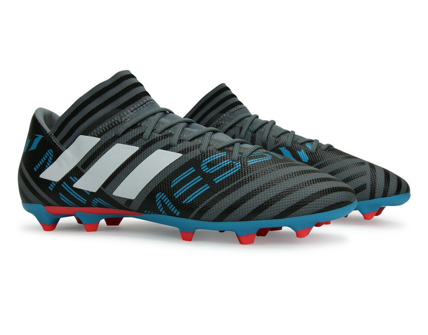 adidas Men's Nemeziz Messi 17.3 FG Grey/White/Core Black