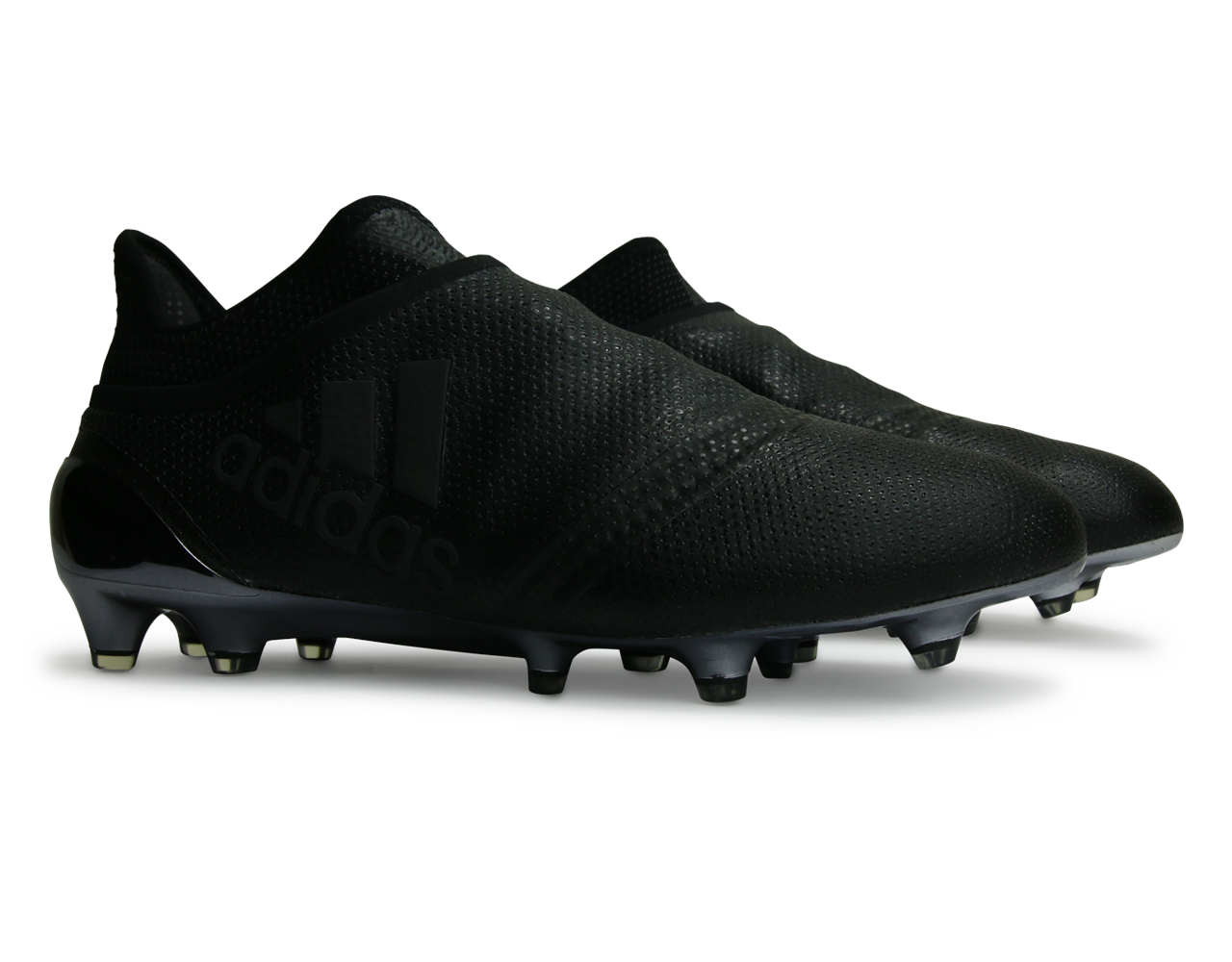 adidas Men's X 17+ FG Core Black/Super Cyan