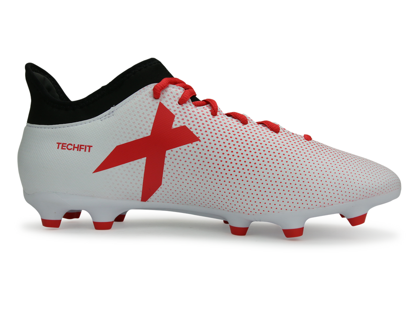 adidas Men's X 17.3 FG White/Real Coral/Core Black