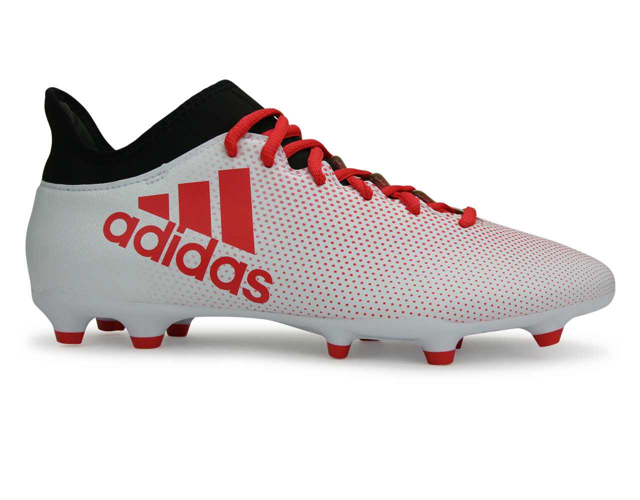 adidas Men's X 17.3 FG White/Real Coral/Core Black