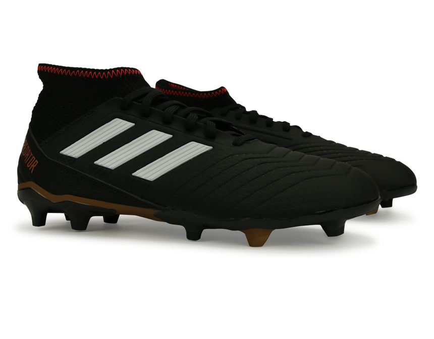 adidas Men's Predator 18.3 FG Core Black/White