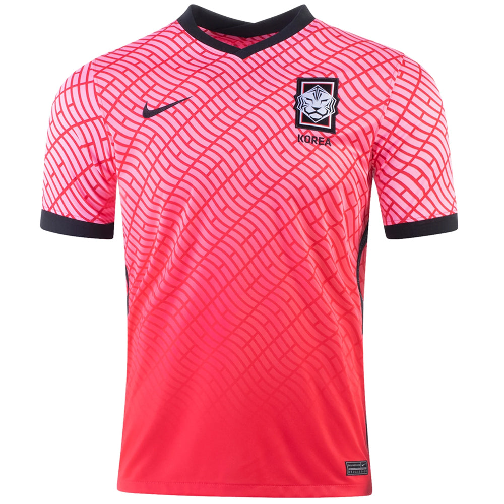 Nike Men's Korea 2020/21 Home Jersey Pink Beam/Global Red/Black