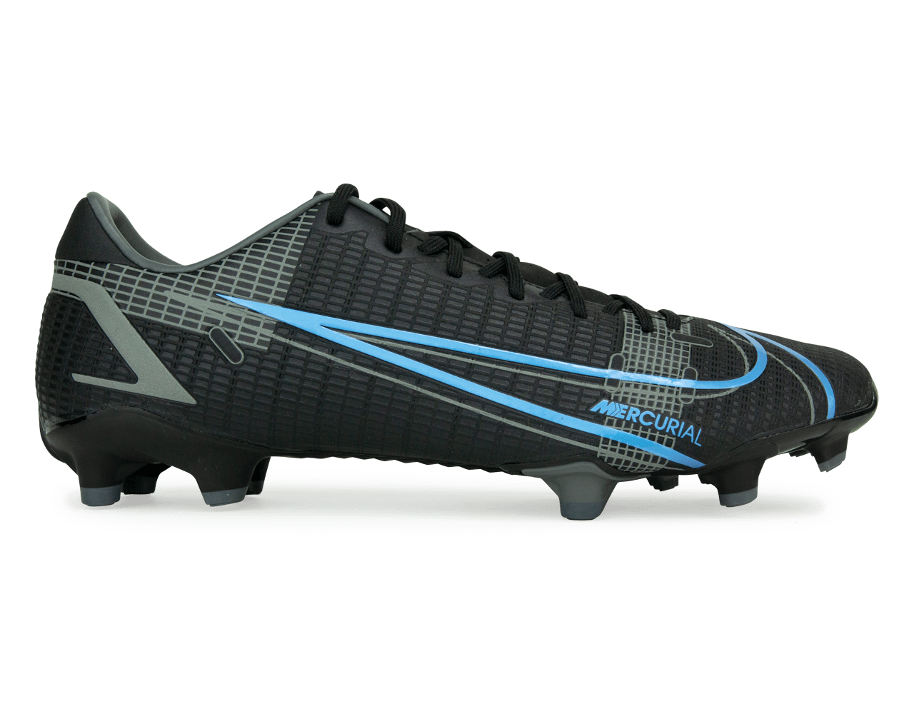 Nike Men's Mercurial Vapor 14 Academy FG/MG Black/Iron Grey Front