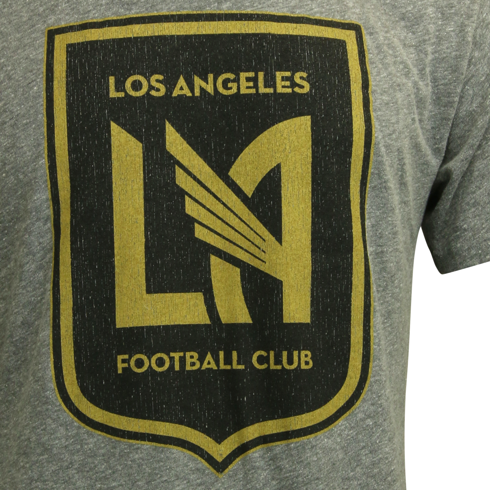 adidas Men's LAFC 18/19 Tri Blend Tee Grey/Black/Gold