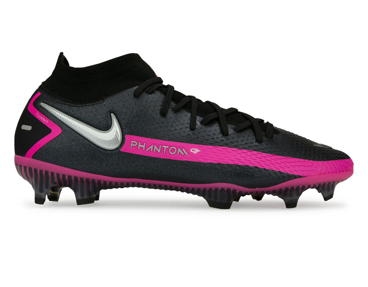 Nike Men's Phantom GT DF Elite FG Black/Pink Blast