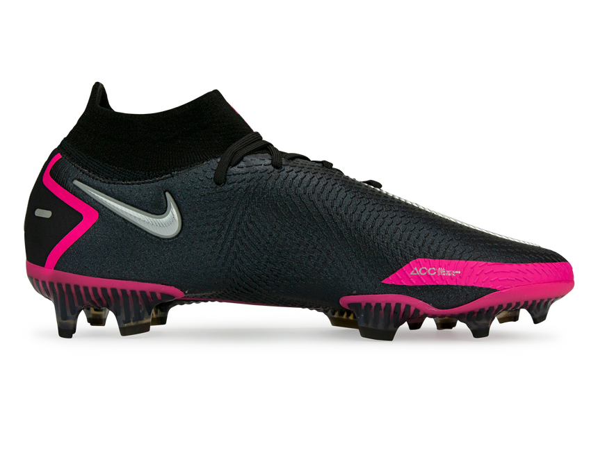 Nike Men's Phantom GT DF Elite FG Black/Pink Blast