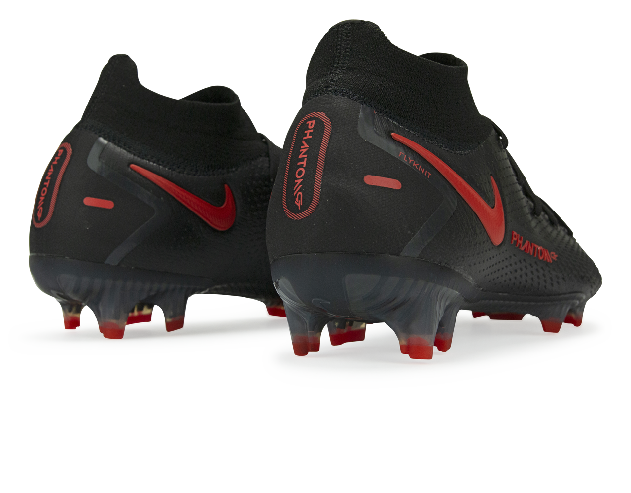 Nike Men's Phantom GT DF Elite FG Black/Dark Smoke Grey/Chile Red