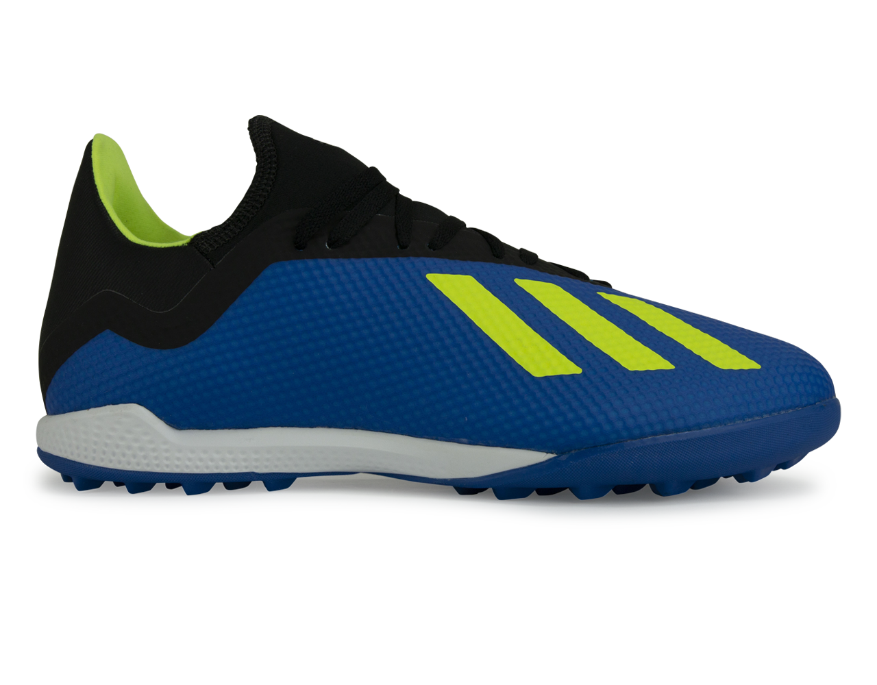 adidas Men's X Tango 18.3 Turf Soccer Shoes Footblue/Solar Yellow/Core Black