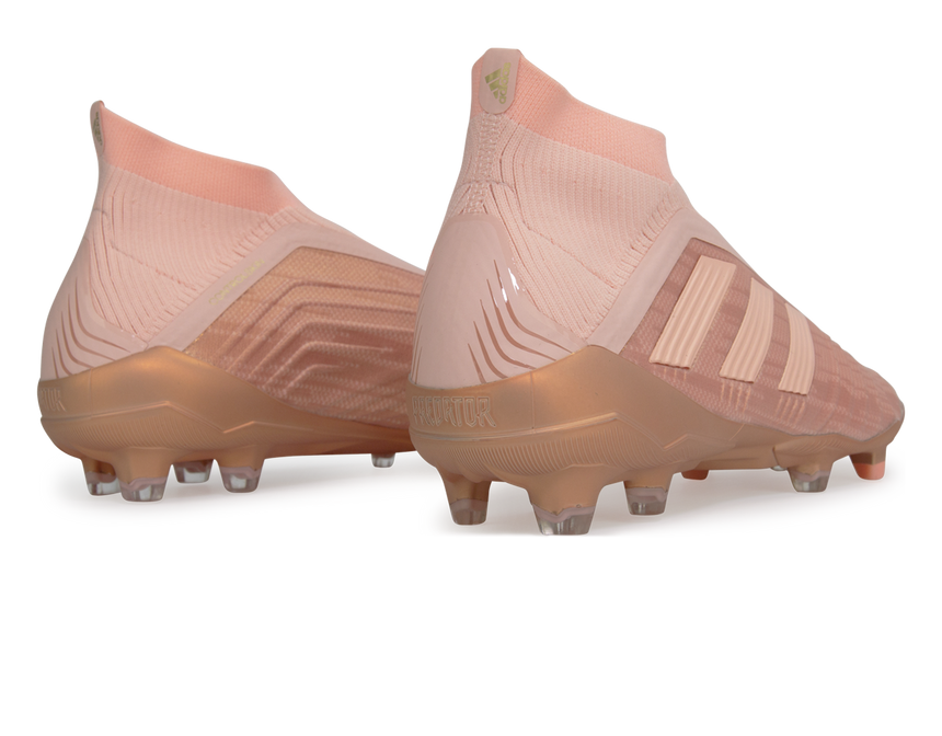 adidas Men's Predator 18 + FG Clear Orange/Trace Pink