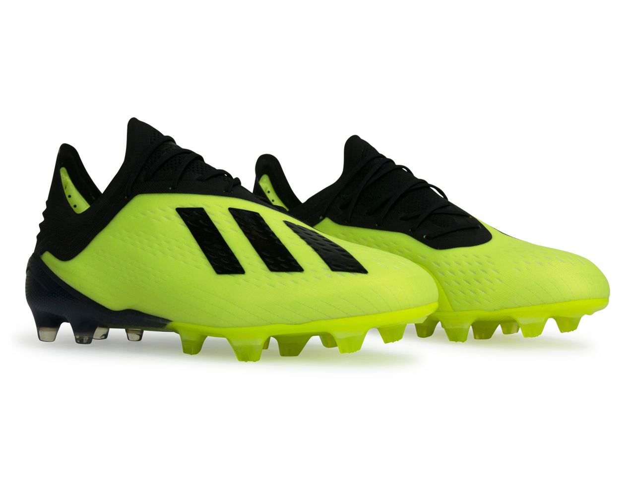 adidas Men's X 18.1 FG Solar Yellow/Core Black/White