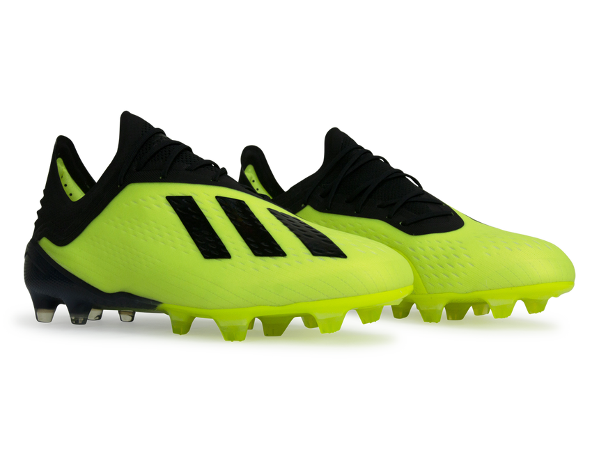 adidas Men's X 18.1 FG Solar Yellow/Core Black/White