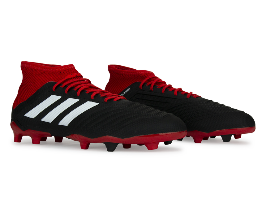adidas Kids Predator 18. 1 FG Core Black/White