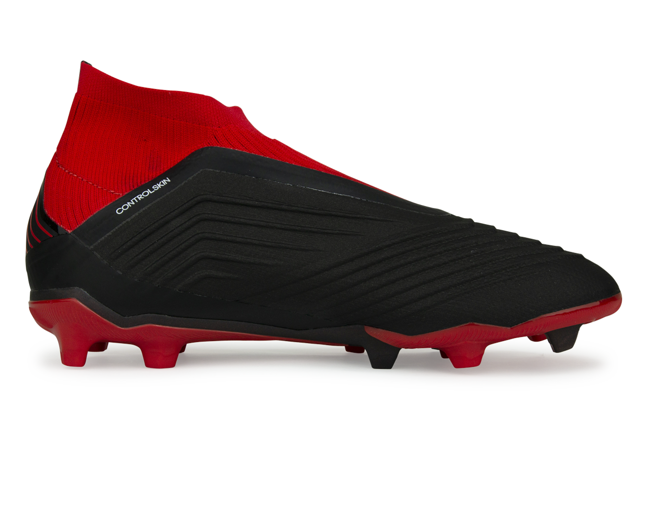 adidas Kids Predator 18+ FG Core Black/White