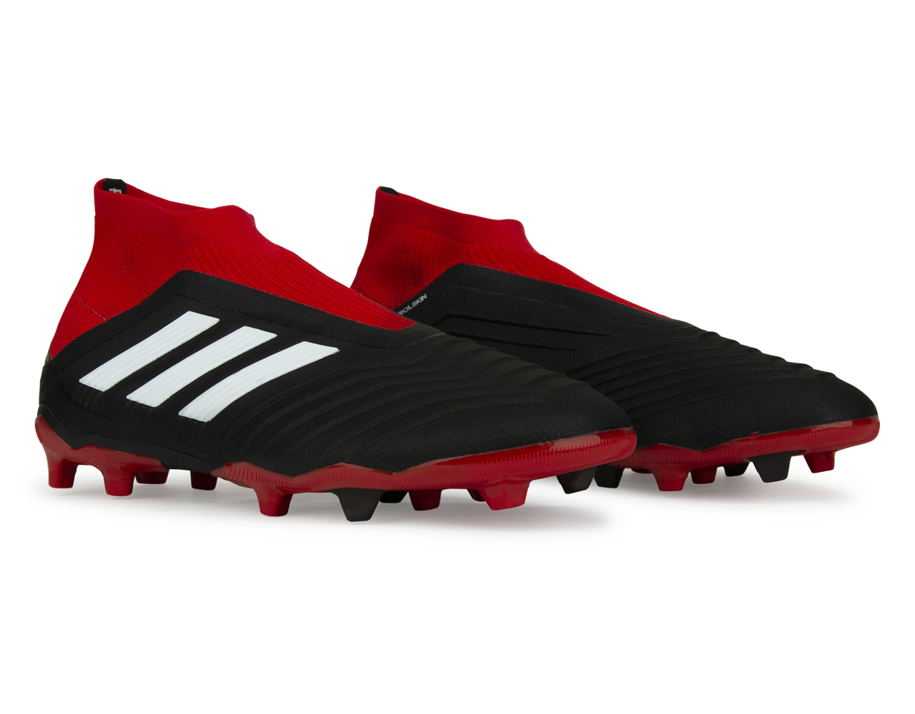 adidas Kids Predator 18+ FG Core Black/White