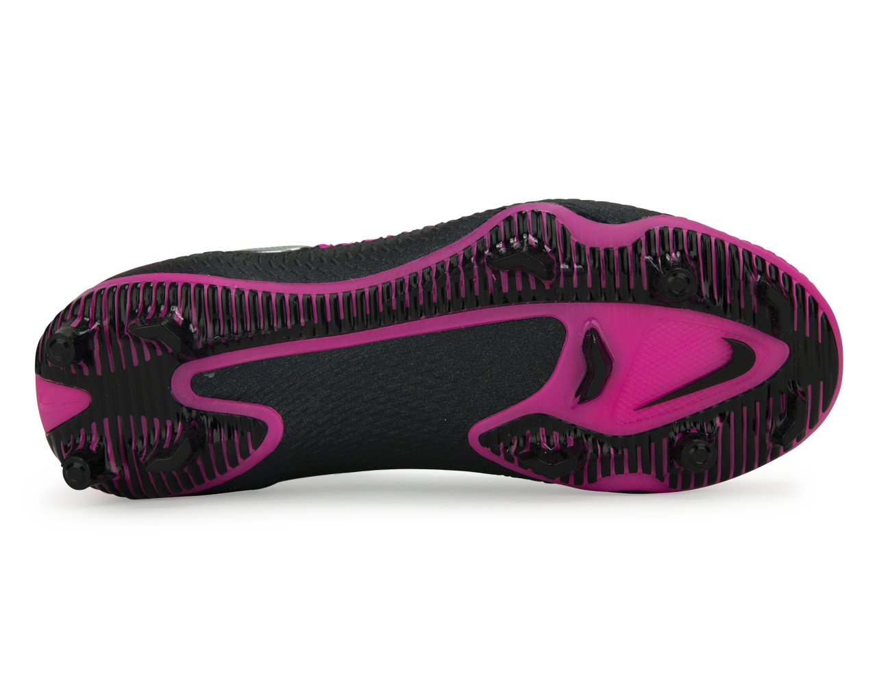 Nike Kids Phantom GT Pro FG Black/Metallic Silver