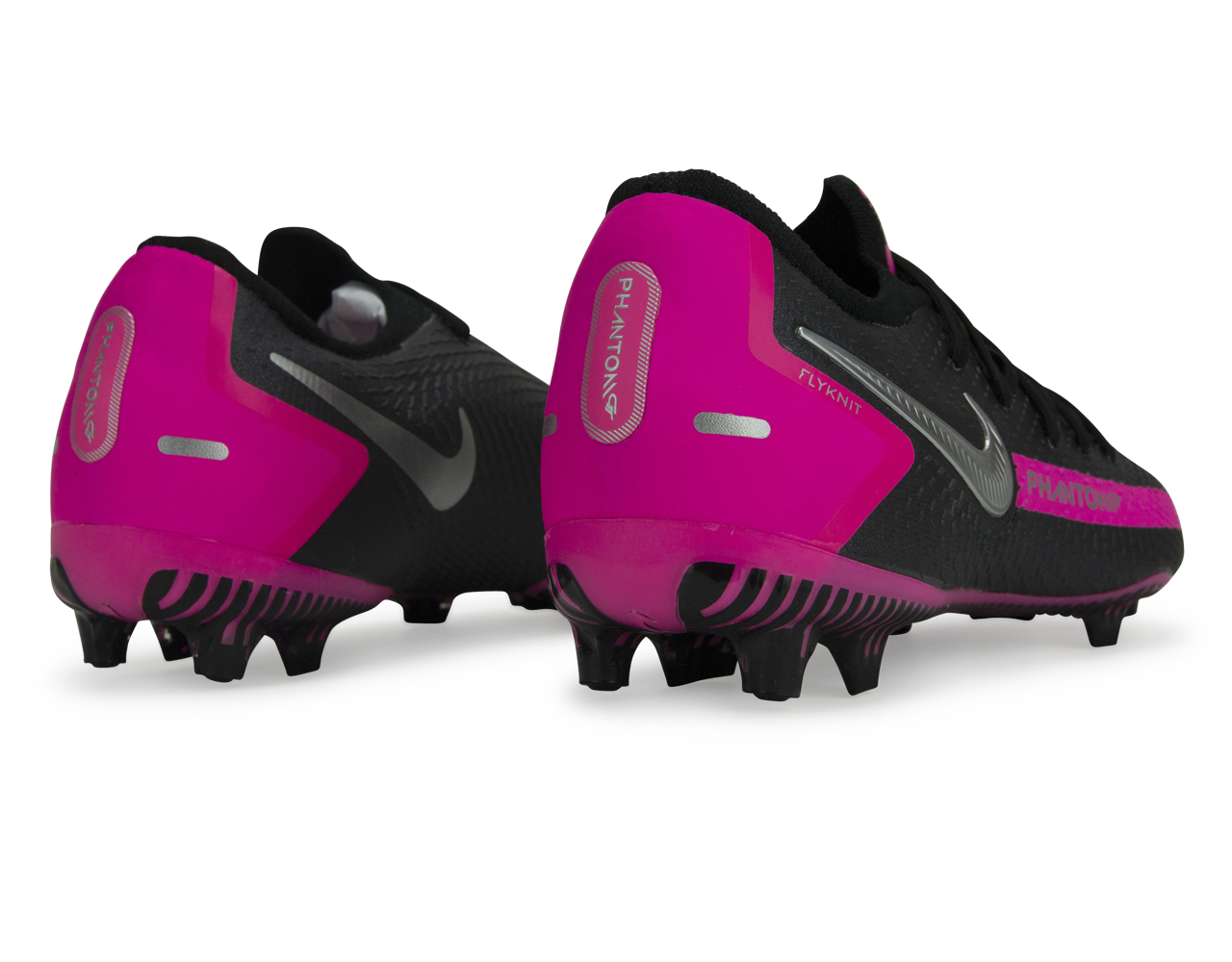 Nike Kids Phantom GT Pro FG Black/Metallic Silver