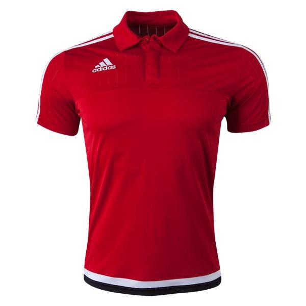 adidas Men's Tiro Cl Polo University Red