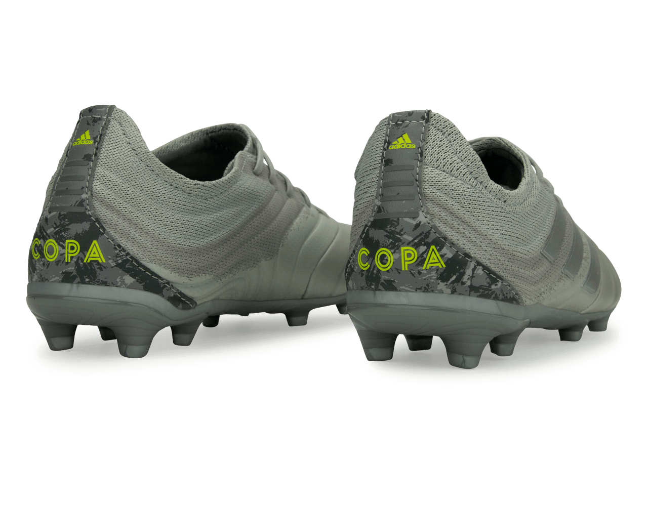 adidas Kids Copa 20.1 FG Silver Metallic/Solar Yellow