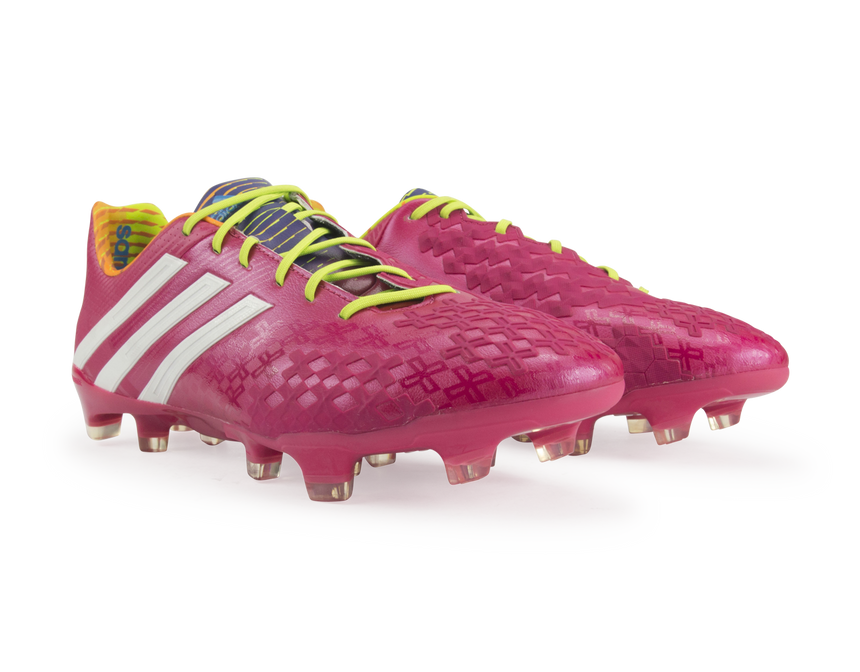 adidas Men's Predator LZ TRX FG Vivid Berry/Running White/Solar Slime
