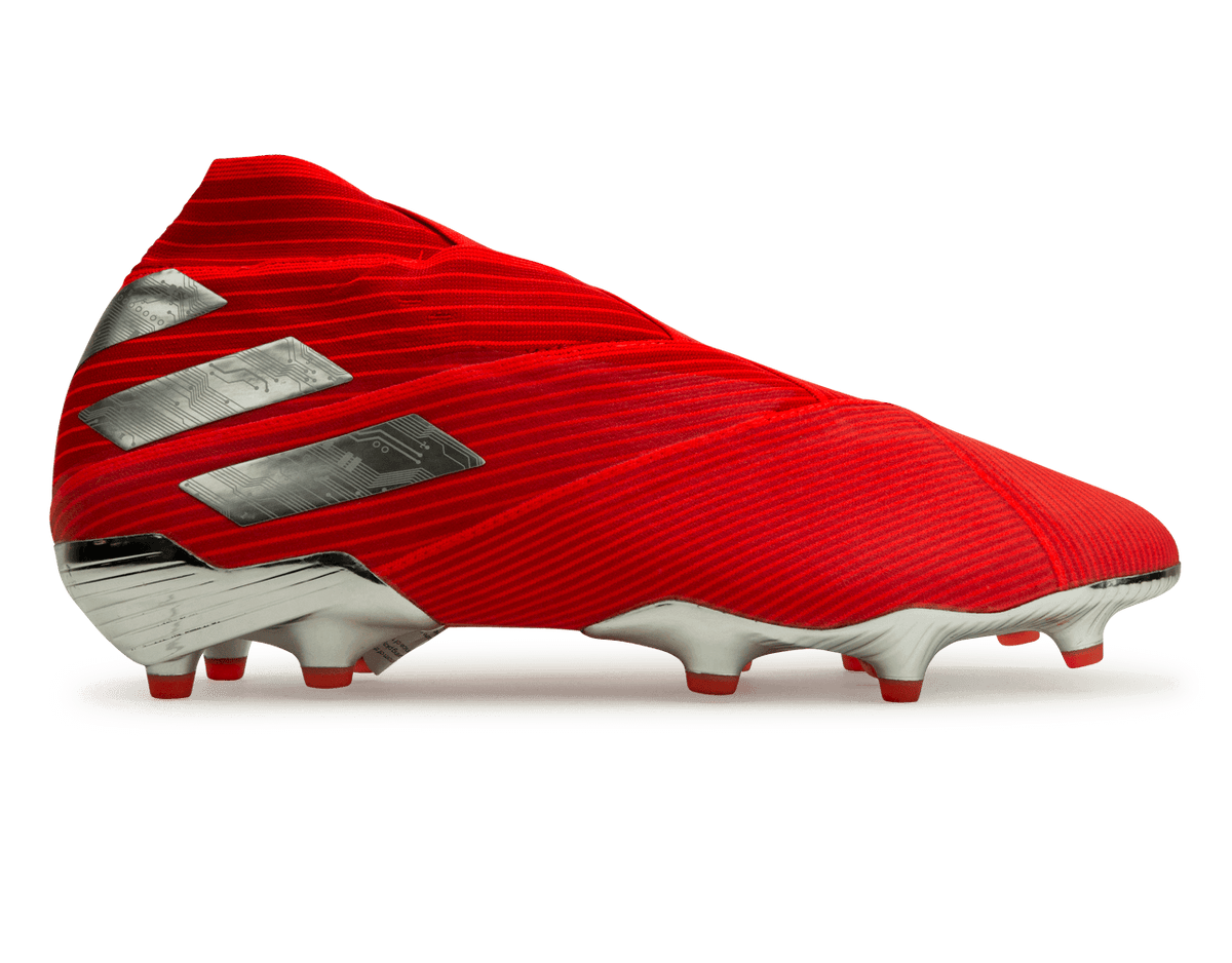 adidas Nemeziz 19+ Red/Silver Metallic/Solar Red – Azteca Soccer