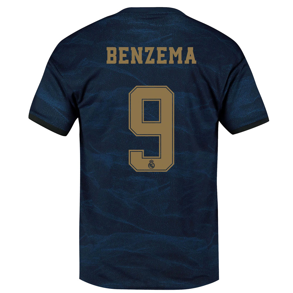 adidas Men's Real Madrid 19/20 Karim Benzema Away Jersey Nindig