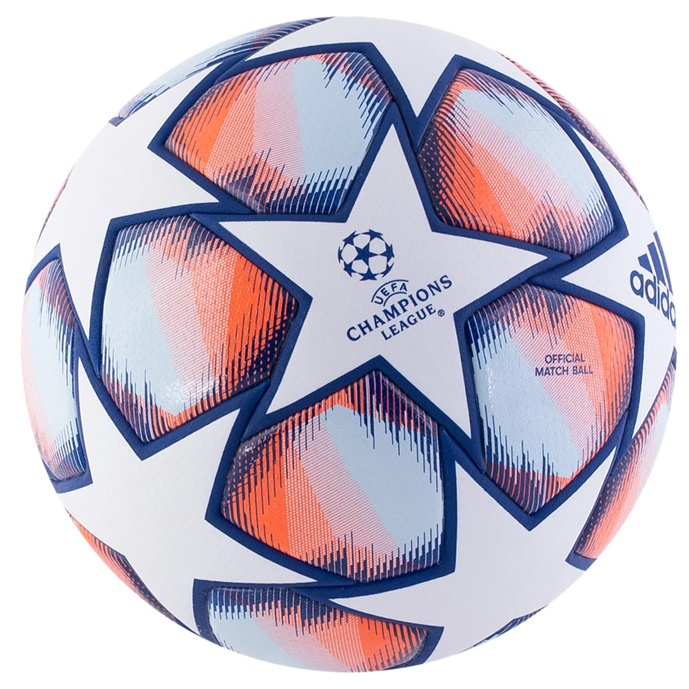 adidas UCL Finale 20 Pro Ball White/Royal Blue/Signal Coral/Sky Tint