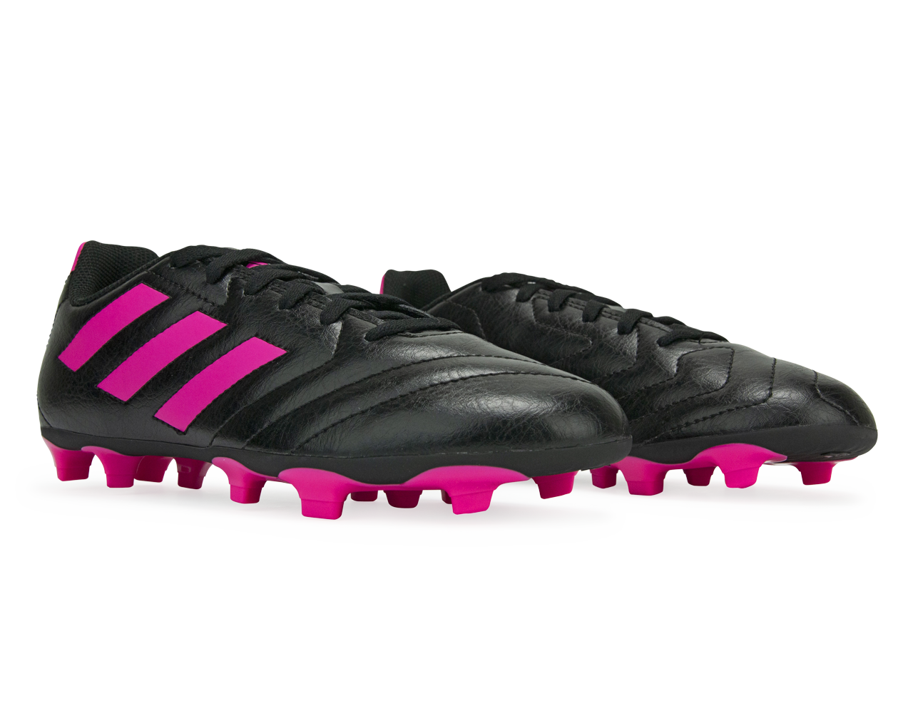 adidas Kids Goletto VII FG Core Black/Shock Pink Together