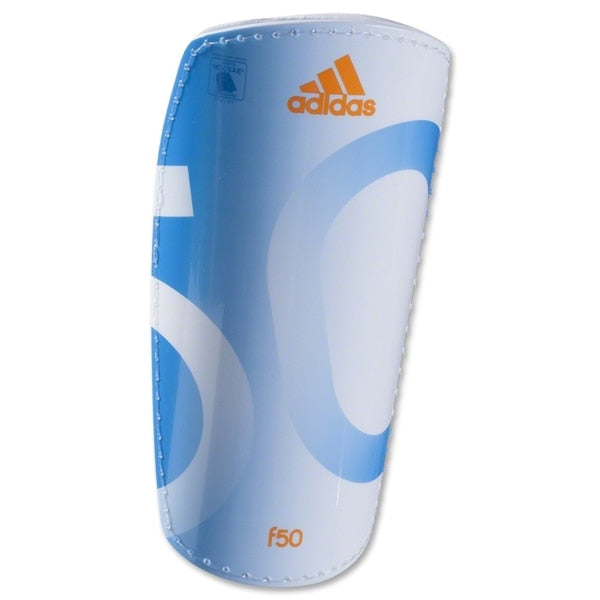 F50 Pro Lite Shin Guards White/Solar Blue