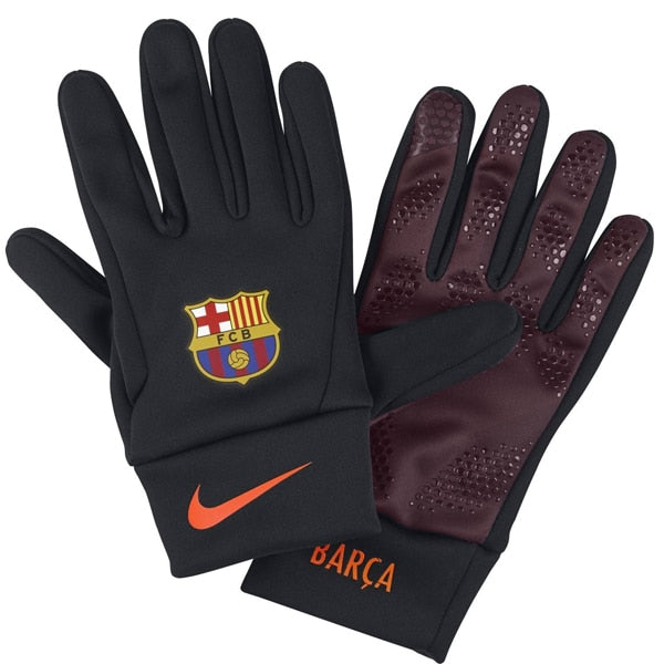 Nike Men's Stadium FC Barcelona Gloves Black/Multi Color