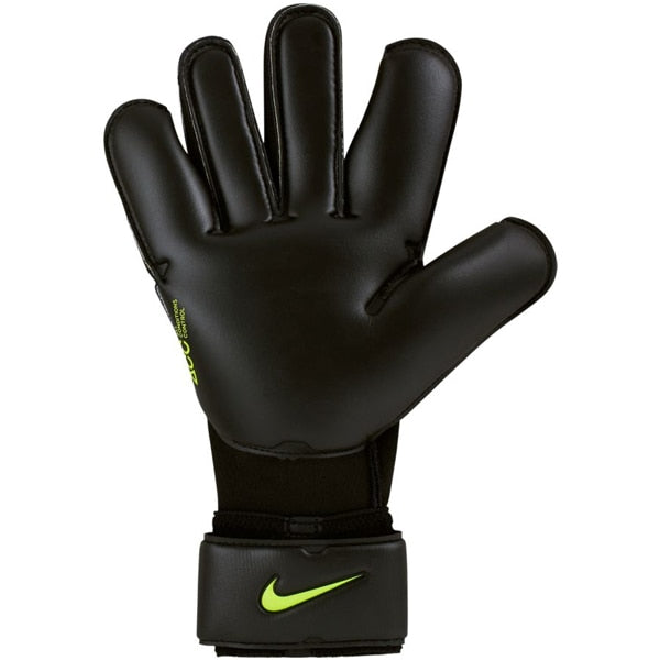 Nike Men's Vapor Grip 3 Goalkeeper Gloves Black/Volt