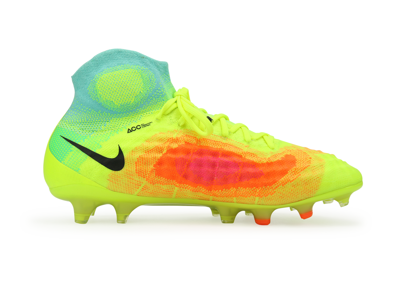Nike Men's Magista Obra II FG Volt/Black/Total Orange