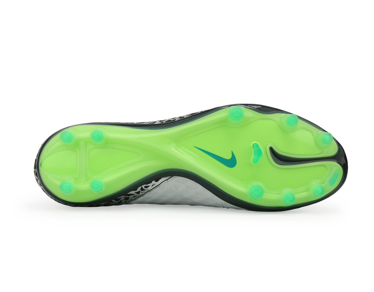 Nike Men's Hypervenom Phinish FG Pure Platinum/Black/Ghost Green