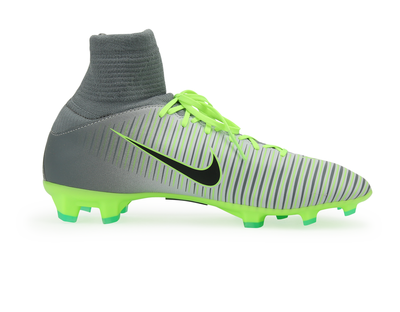 Nike Kids Mercurial Superfly V FG Pure Platinum/Black/Ghost Green