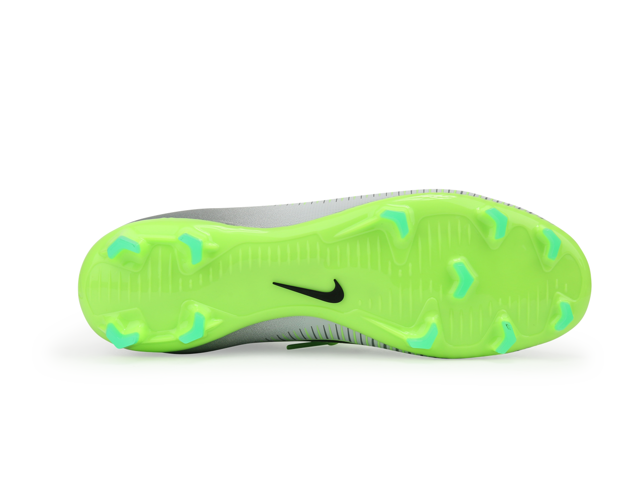 Nike Kids Mercurial Superfly V FG Pure Platinum/Black/Ghost Green
