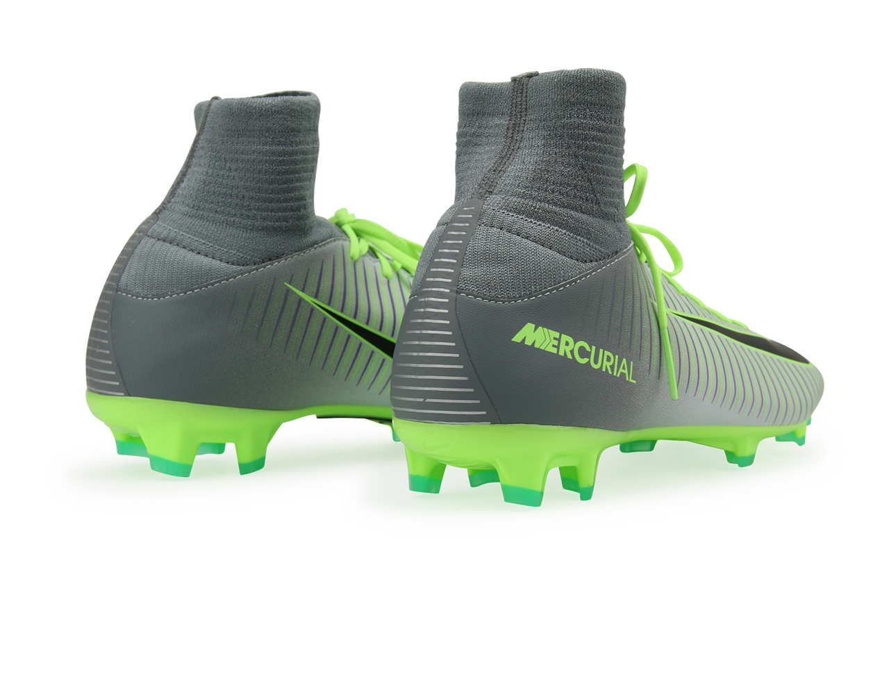 Nike Kids Mercurial Superfly V FG Pure Platinum/Black/Ghost Green