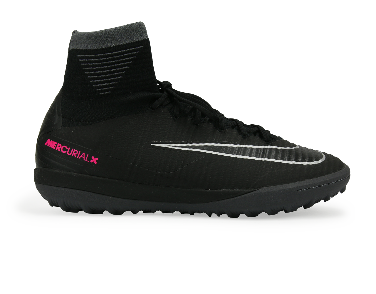 Nike Men's MercurialX Proximo II Turf Soccer Shoes Black/Dark Grey