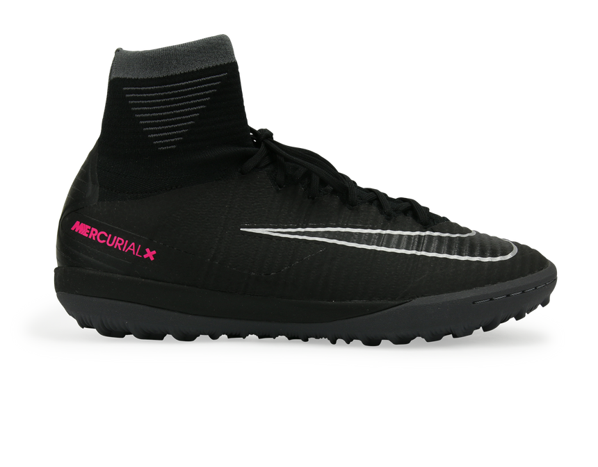 Nike Men's MercurialX Proximo II Turf Soccer Shoes Black/Dark Grey