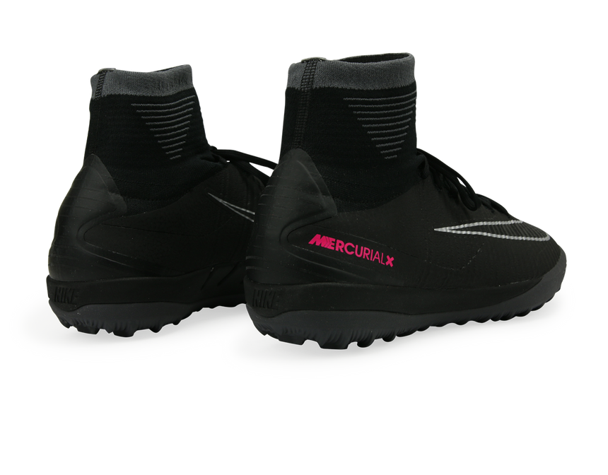 Nike Men's MercurialX Proximo II Turf Soccer Shoes Black/Dark Grey