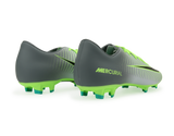 Nike Kids Mercurial Vapor XI FG Pure Platinum/Black/Ghost Green