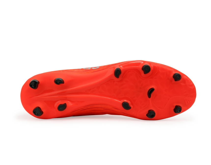 adidas Men's X 16.3 FG/AG Solar Red/Metalic Silver