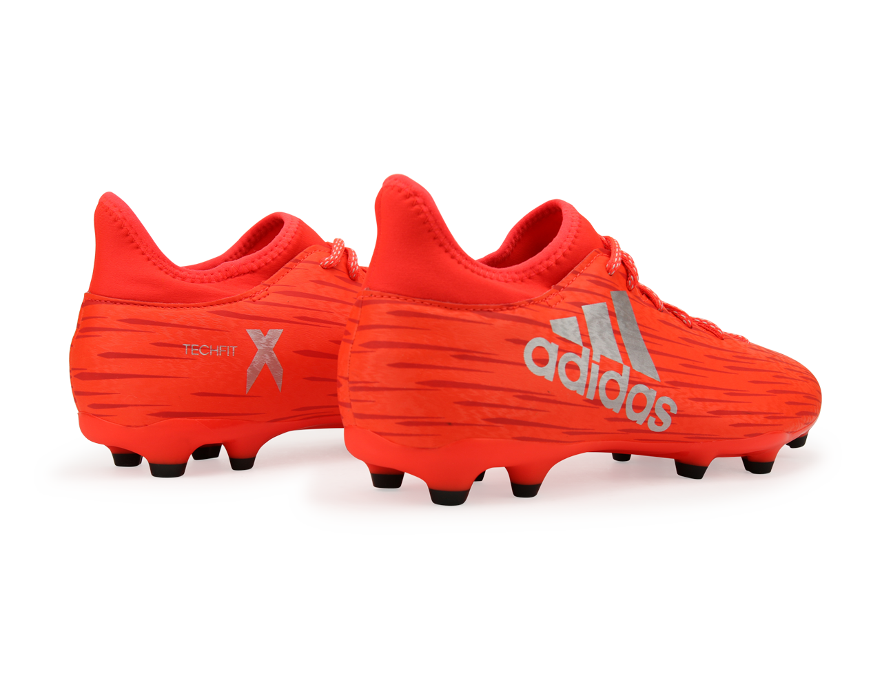adidas Men's X 16.3 FG/AG Solar Red/Metalic Silver