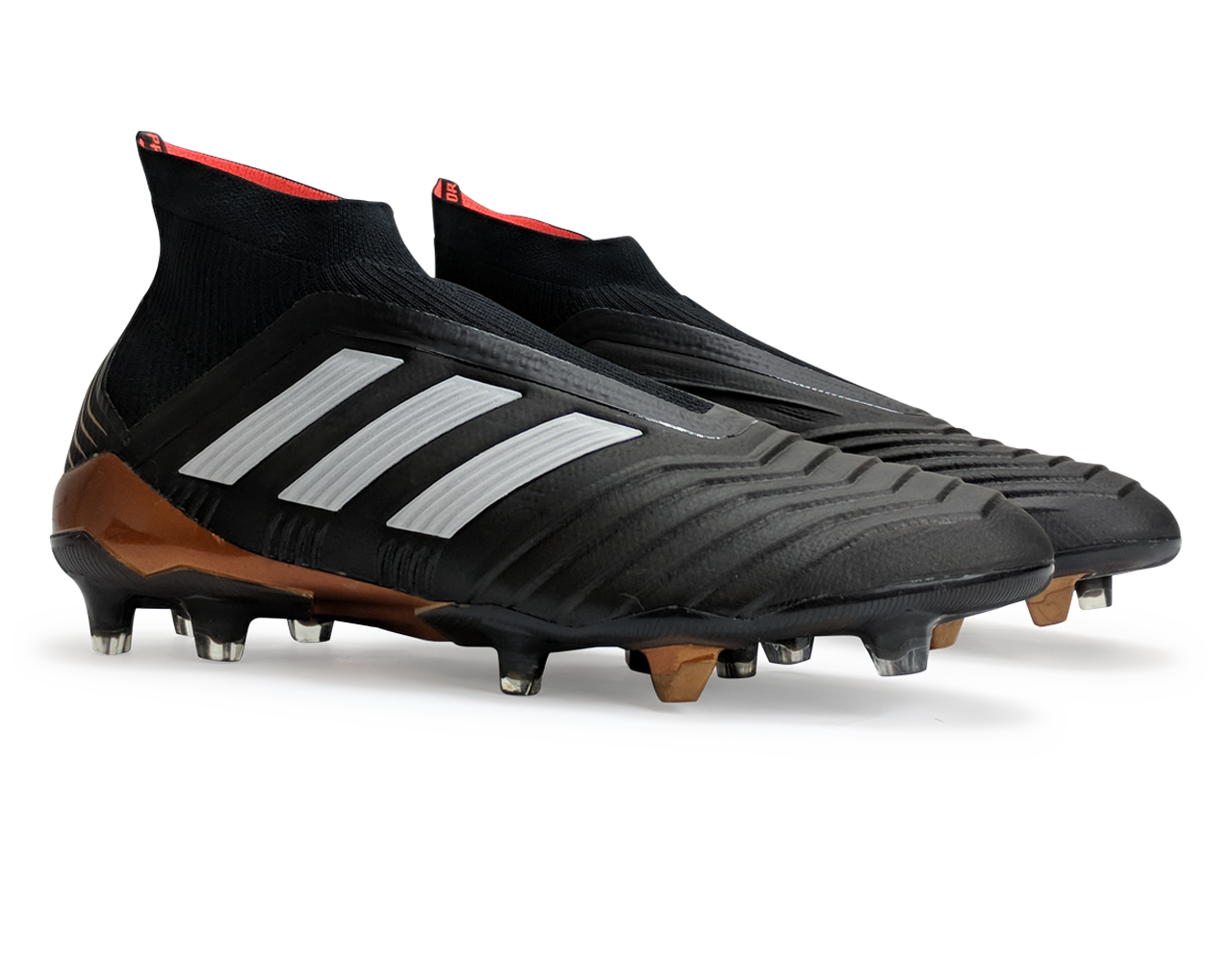 adidas Men's Predator 18+ FG Core Black/Running White/Infrared
