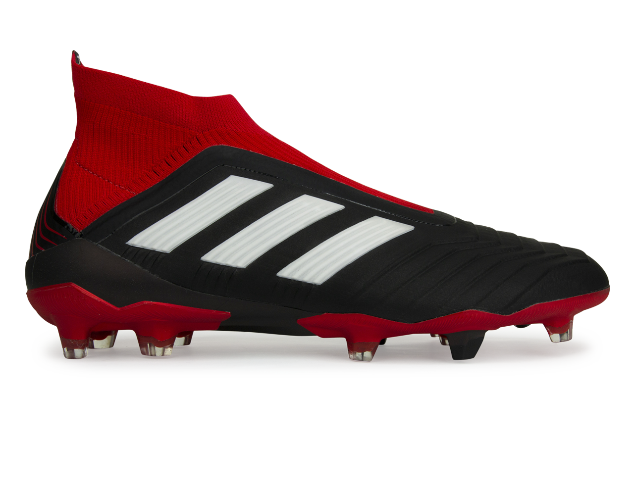 adidas Men's Predator 18+ FG Core Black/White