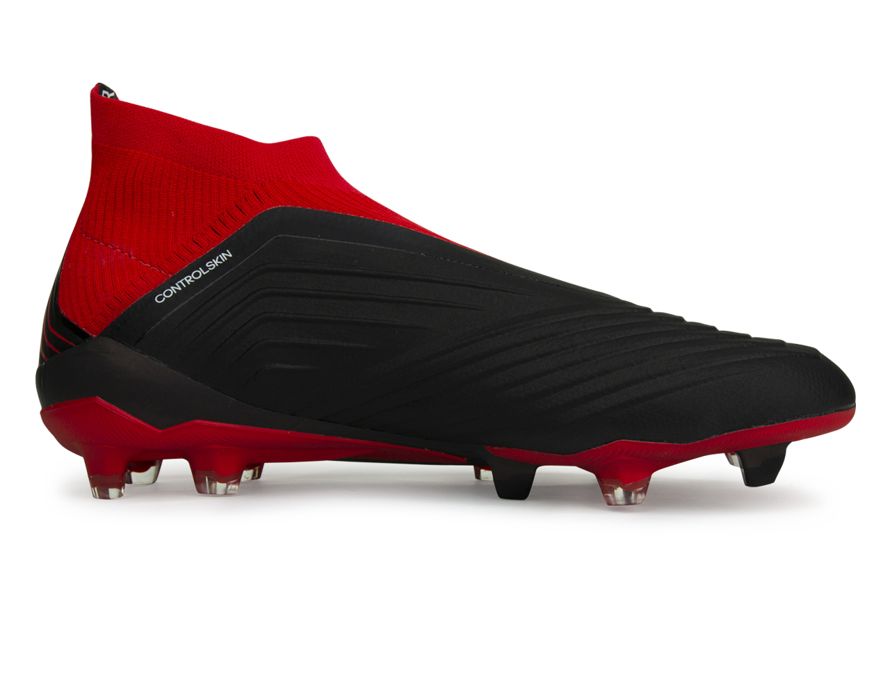 adidas Men's Predator 18+ FG Core Black/White