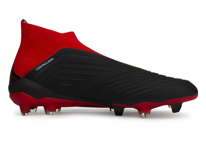 adidas Men's Predator 18+ FG Core Black/White