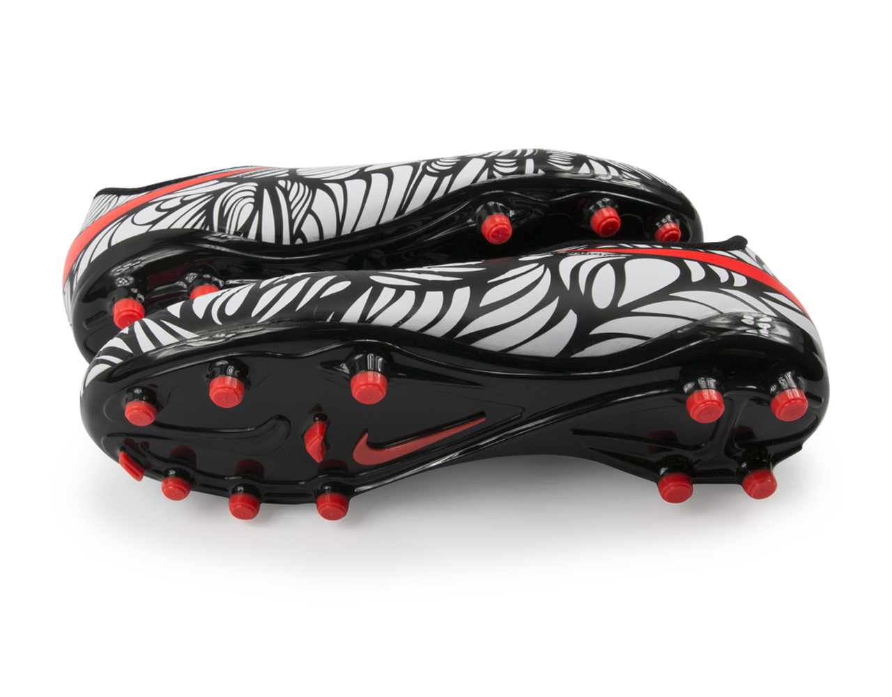 Nike Men's Hypervenom Phelon FG Black/Bright Crimson/White