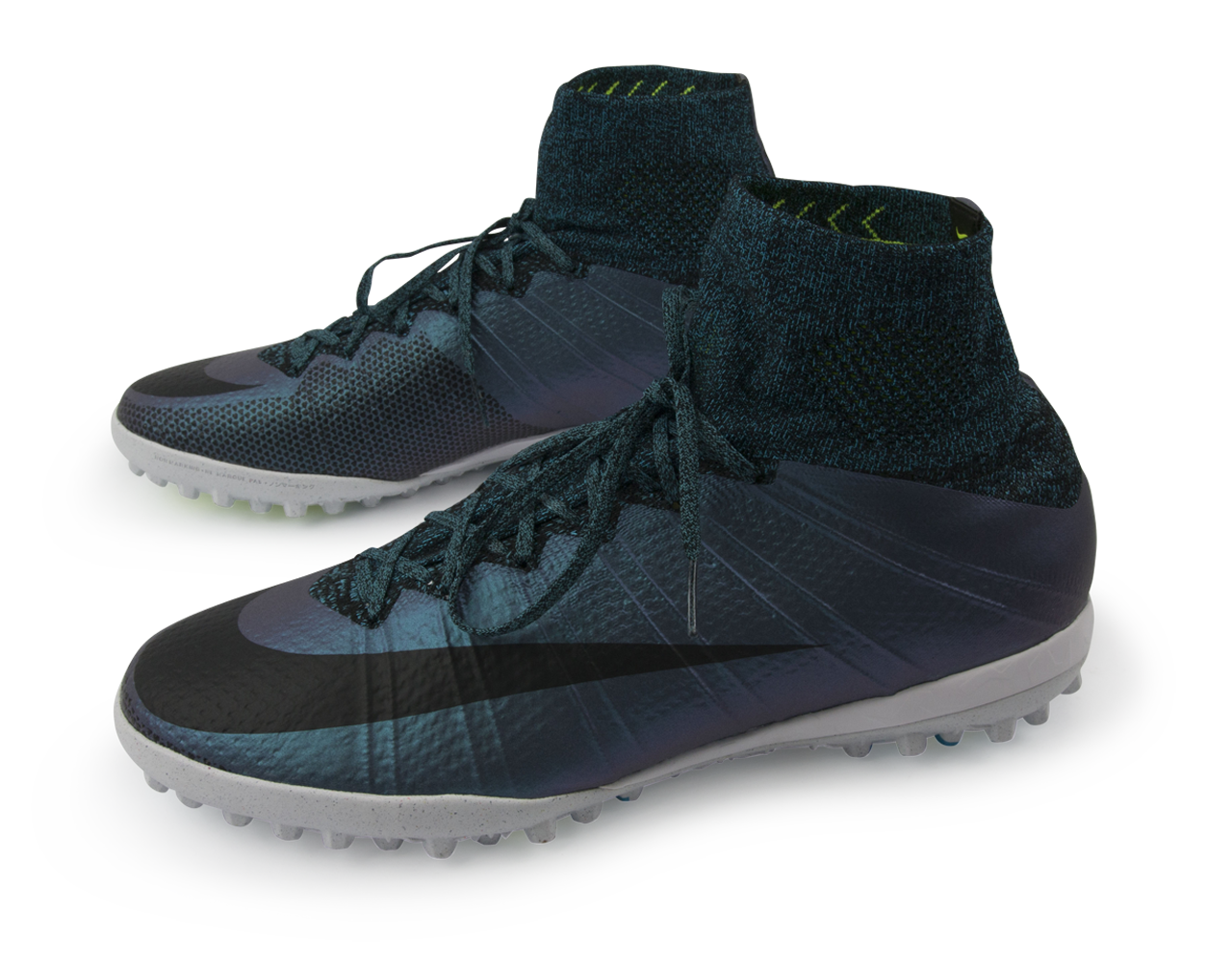 Nike Men's MercurialX Proximo Turf Soccer Shoes Squadorn Blue/Black/Volt