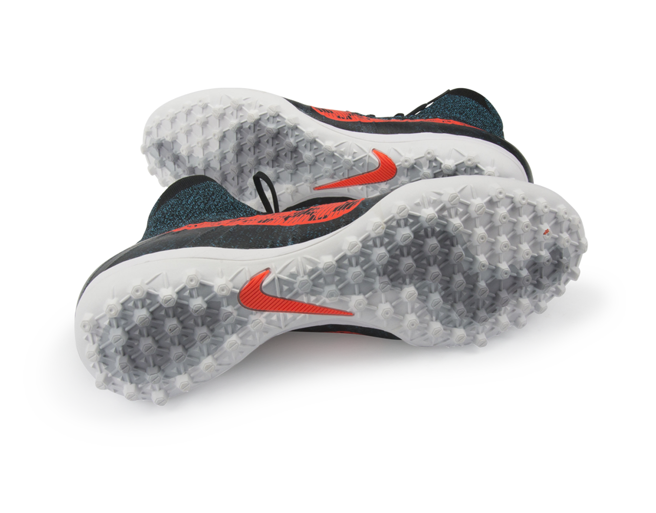 Nike Men's Elastico Superfly Turf Soccer Shoes Black/Total Crimson/Total Crimson