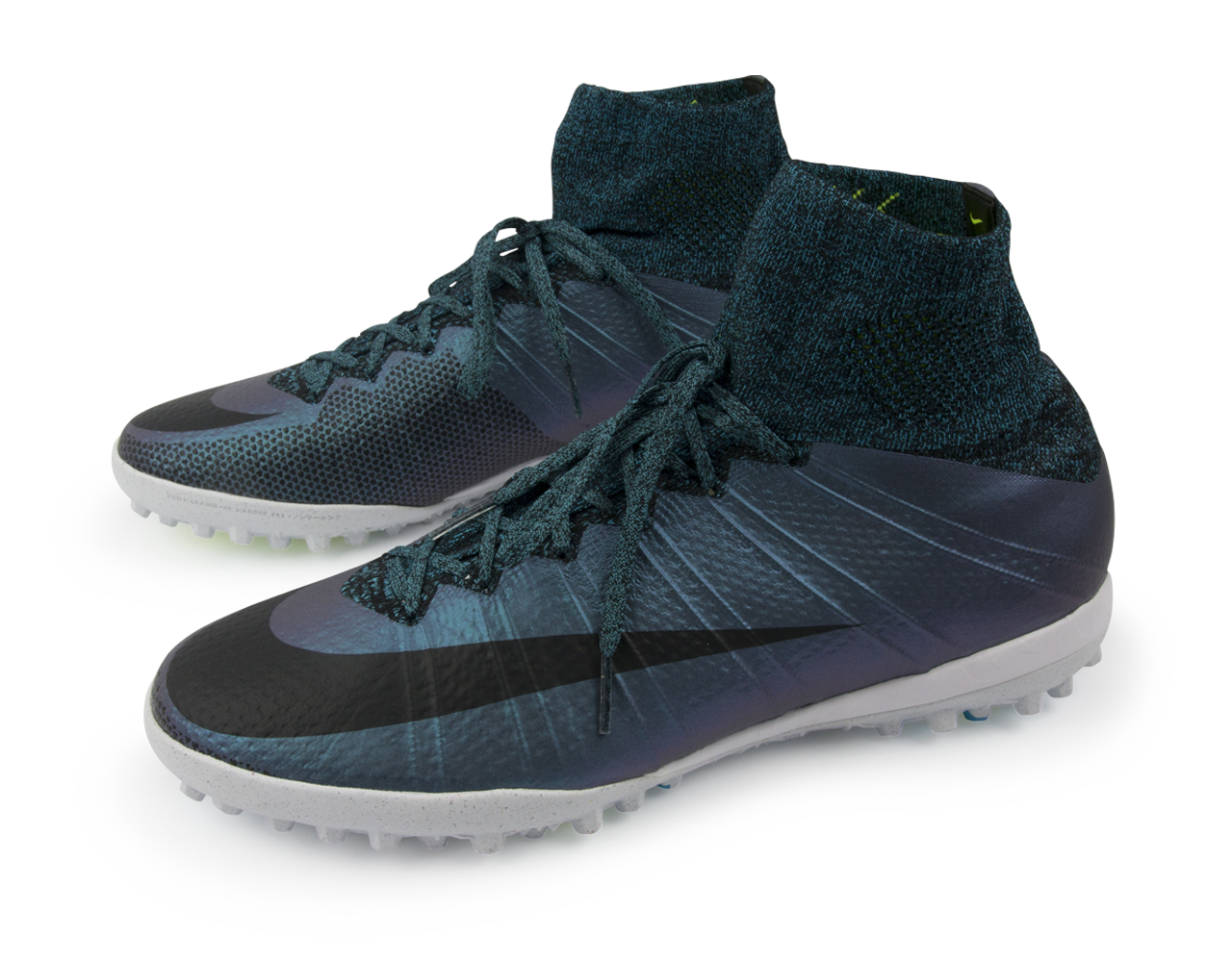 Nike Men's MercurialX Proximo Turf Soccer Shoes Squadorn Blue/Black/Volt